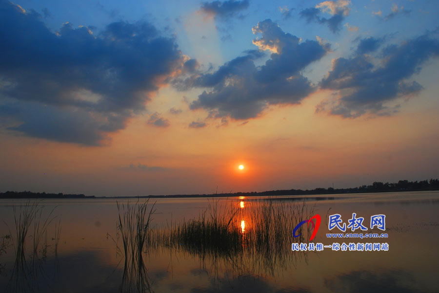 秋水湖--故道夕陽 秋水湖--故道夕陽