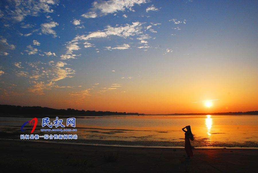 秋水湖--故道夕陽 秋水湖--故道夕陽