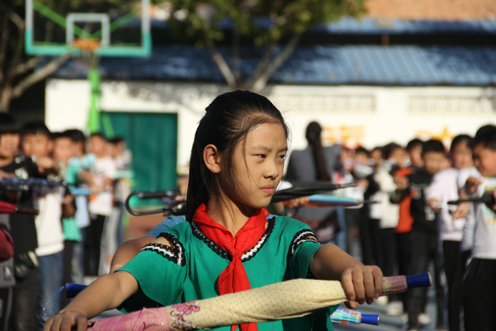 民權(quán)縣實驗小學大型團體操排練進行時 民權(quán)縣實驗小學大型團體操排練進行時