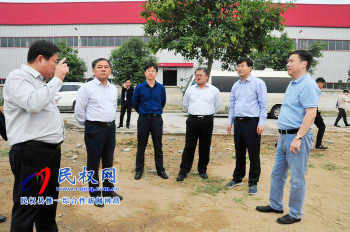 福田汽車集團副總經(jīng)理、新能源汽車事業(yè)部總裁楊國濤一行蒞臨民權(quán)