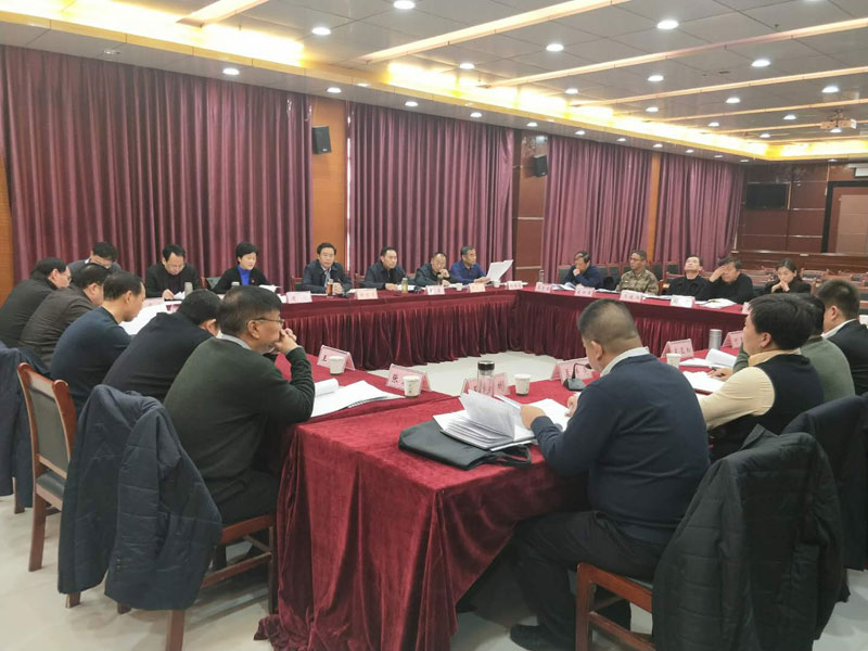 民權縣四家領導會議召開 民權縣四家領導會議召開
