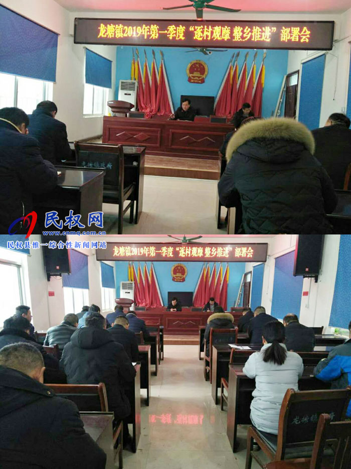 龍?zhí)伶?zhèn)召開2019年第一季度逐村觀摩整鄉(xiāng)推進部署會 龍?zhí)伶?zhèn)召開2019年第一季度逐村觀摩整鄉(xiāng)推進部署會