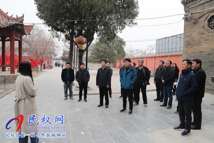 市委宣傳部副部長、文明辦主任高斌到我縣調(diào)研
