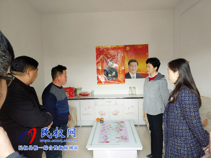 縣人大常委會主任周燕、副縣長朱琳到老顏集鄉(xiāng)督導(dǎo)脫貧攻堅工作