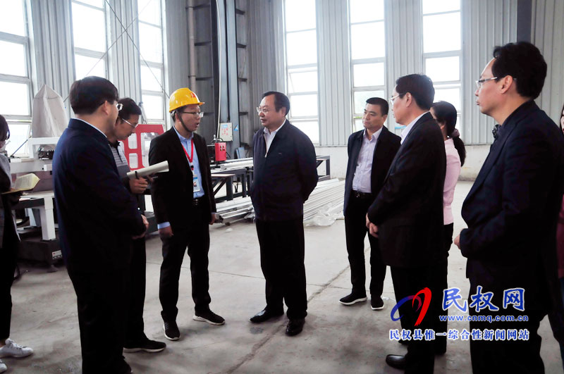 市委常委、常務(wù)副市長吳祖明到我縣調(diào)研重點項目建設(shè)工作