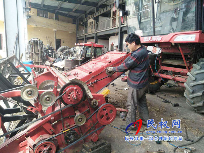 孫六鎮(zhèn)：全面檢修農(nóng)機(jī)，積極備戰(zhàn)“三夏”