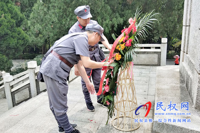 民權(quán)高新區(qū)進(jìn)行“不忘初心，牢記使命”大別山精神學(xué)習(xí)