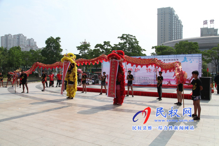 民權(quán)縣舉辦2019年“文化和自然遺產(chǎn)日”非物質(zhì) 文化遺產(chǎn)展演活動