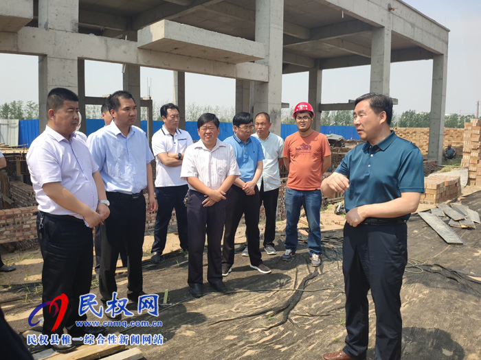 副市長(zhǎng)倪玉民到我縣調(diào)研污水處理廠建設(shè)、黑臭水體治理等工作