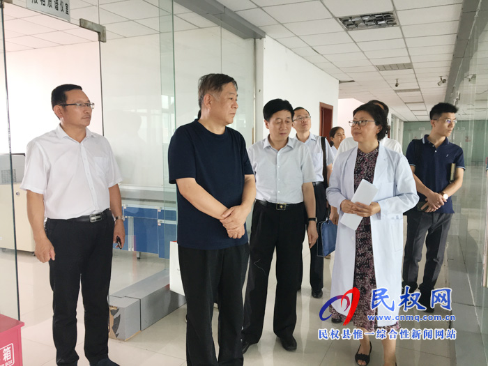 鄭州海關(guān)科技處長(zhǎng)王作錄一行到我縣調(diào)研 鄭州海關(guān)科技處長(zhǎng)王作錄一行到我縣調(diào)研
