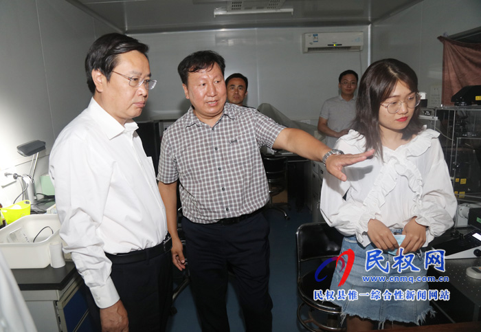 市人大常委會(huì)副主任、縣委書記姬脈常到河南大學(xué)金明校區(qū)參觀考察