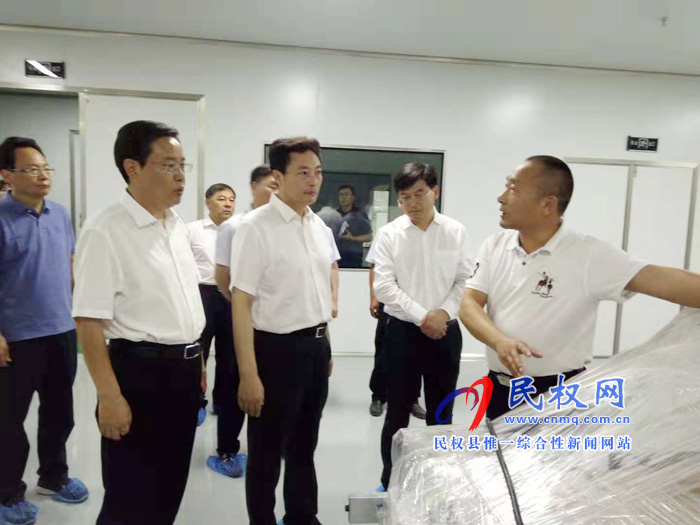 市長張建慧蒞民調(diào)研企業(yè)發(fā)展工作 市長張建慧蒞民調(diào)研企業(yè)發(fā)展工作