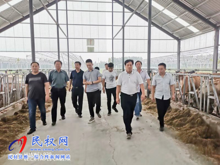 省畜牧局畜牧處處長高永革調(diào)研民權(quán)畜牧業(yè) 省畜牧局畜牧處處長高永革調(diào)研民權(quán)畜牧業(yè)