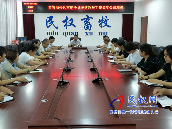 我縣各單位、各鄉(xiāng)鎮(zhèn)傳達貫徹全縣脫貧攻堅工作調(diào)度會精神