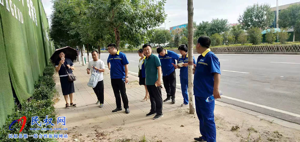 縣住建局組織燃氣公司開展夏季管線徒步踏勘 縣住建局組織燃氣公司開展夏季管線徒步踏勘