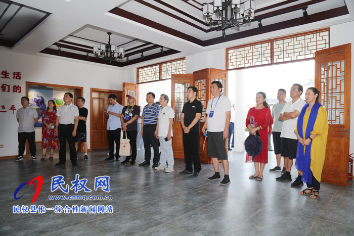河南省第22屆黃河詩會采風(fēng)團到我縣 河南省第22屆黃河詩會采風(fēng)團到我縣
