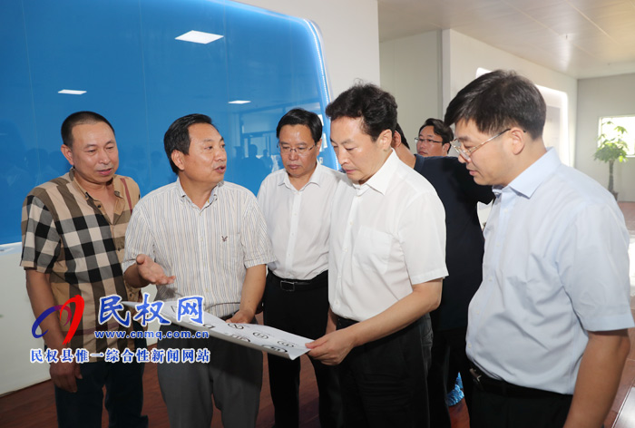 市長張建慧到我縣調(diào)研脫貧攻堅、產(chǎn)業(yè)發(fā)展和百城建設(shè)提質(zhì)工程等工作