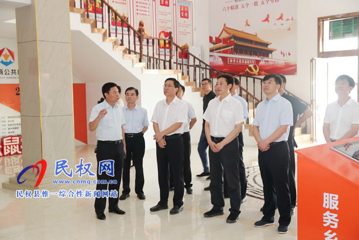 市長張建慧到我縣調(diào)研脫貧攻堅、產(chǎn)業(yè)發(fā)展和百城建設(shè)提質(zhì)工程等工作