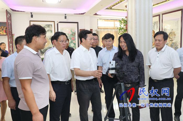 市長張建慧到我縣調(diào)研脫貧攻堅、產(chǎn)業(yè)發(fā)展和百城建設(shè)提質(zhì)工程等工作