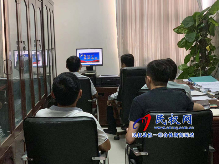 縣愛衛(wèi)辦組織觀看《不忘初心、繼續(xù)前進(jìn)》電視宣傳片