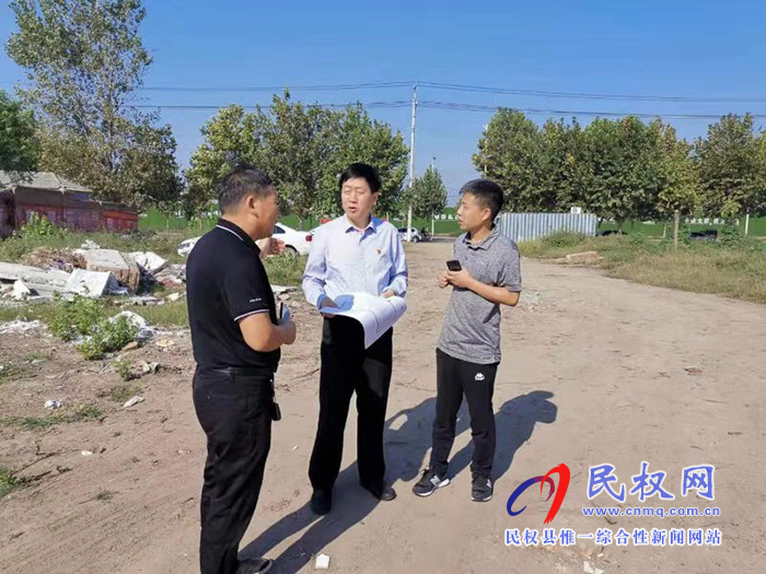 縣委常委、副縣長房季調(diào)研益海助學(xué)中心和保稅物流中心（B型）建設(shè)籌備情況