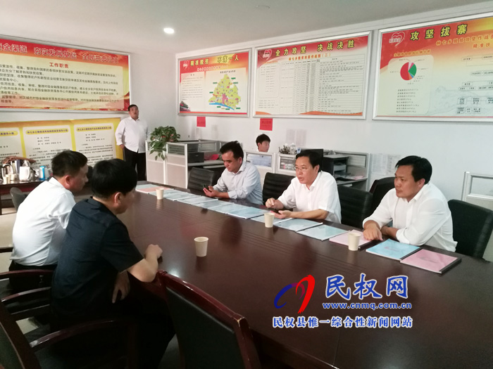 市人大常委會(huì)副主任、縣委書(shū)記姬脈常到我縣部分鄉(xiāng)鎮(zhèn)調(diào)研督查脫貧攻堅(jiān)工作