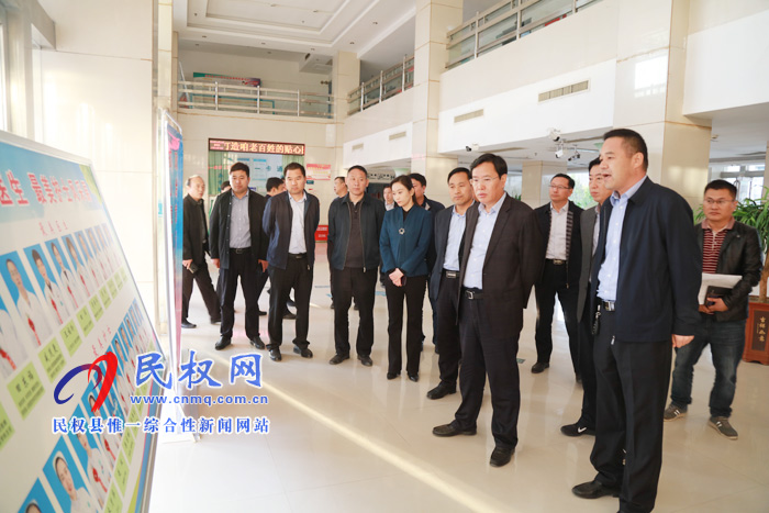 市人大常委會(huì)副主任、縣委書記姬脈常調(diào)研我縣省級(jí)文明城市創(chuàng)建工作