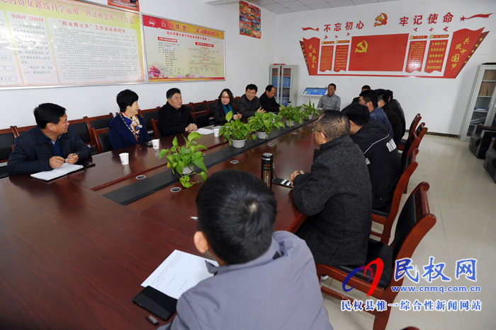 市人大常委會(huì)副主任、市總工會(huì)主席劉沛到白云寺鎮(zhèn)開展“三·五”基層工作日活動(dòng)