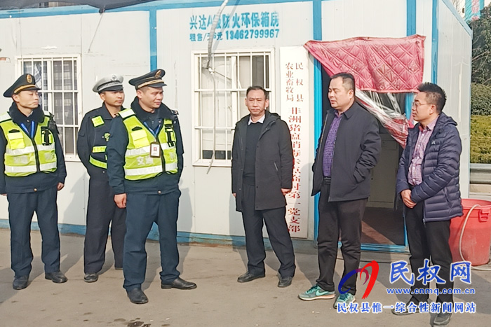 市農(nóng)業(yè)農(nóng)村局副局長楊斌蒞臨民權督導檢查 市農(nóng)業(yè)農(nóng)村局副局長楊斌蒞臨民權督導檢查