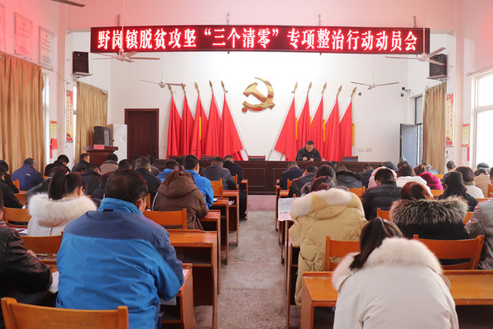 野崗鎮(zhèn)積極開(kāi)展脫貧攻堅(jiān)“三個(gè)清零”專項(xiàng)整治工作 野崗鎮(zhèn)積極開(kāi)展脫貧攻堅(jiān)“三個(gè)清零”專項(xiàng)整治工作