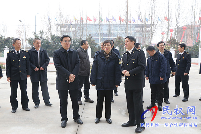 海關總署慰問組到民權調研慰問 海關總署慰問組到民權調研慰問