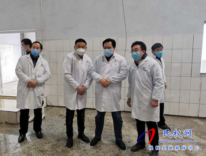 縣委常委、政法委書記、副縣長孟祥亮督導(dǎo)涉牧企業(yè)復(fù)工復(fù)產(chǎn)工作