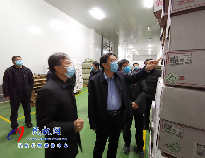 市人大常委會(huì)副主任、縣委書記姬脈常調(diào)研企業(yè)復(fù)工復(fù)產(chǎn)工作