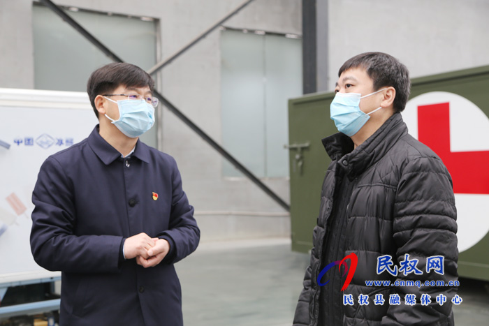 縣委副書記、縣長張團(tuán)結(jié)查看我縣企業(yè)復(fù)產(chǎn)復(fù)工、農(nóng)業(yè)生產(chǎn)等工作開展情況