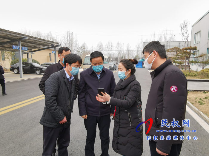 市人大常委會(huì)副主任、縣委書記姬脈常調(diào)研企業(yè)復(fù)工時(shí)強(qiáng)調(diào)：科學(xué)精準(zhǔn)開展疫情防控全力推進(jìn)企業(yè)復(fù)工復(fù)產(chǎn)