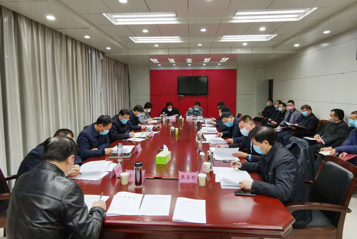 市人大常委會(huì)副主任、縣委書(shū)記姬脈常主持召開(kāi)中共民權(quán)縣第十二屆委員會(huì)常務(wù)委員會(huì)第100次會(huì)議