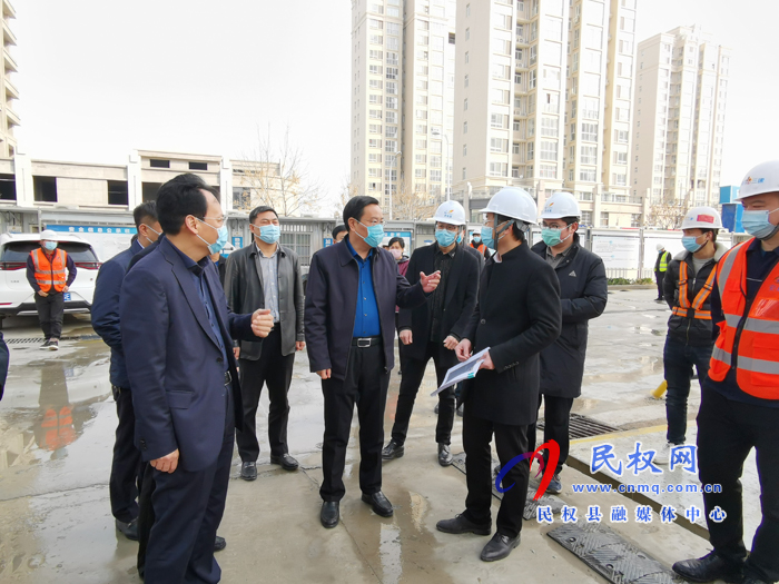 市人大常委會(huì)副主任、縣委書(shū)記姬脈常調(diào)研我縣城建項(xiàng)目建設(shè)情況