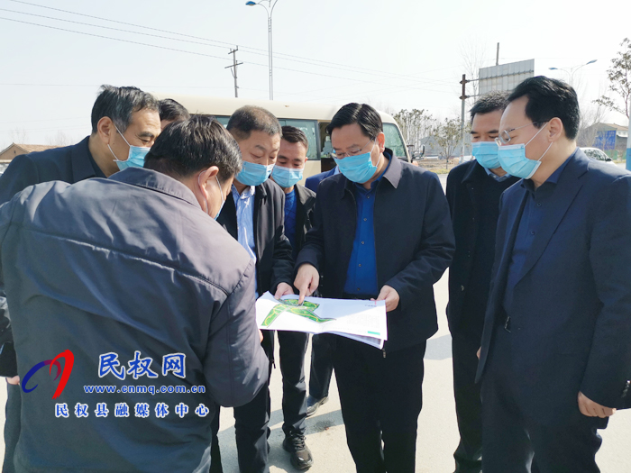 市人大常委會(huì)副主任、縣委書(shū)記姬脈常調(diào)研我縣城建項(xiàng)目建設(shè)情況