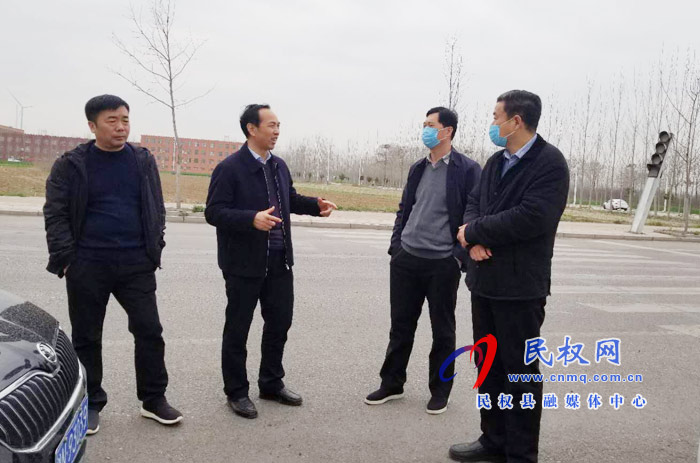 縣領導韓德勇到孫六鎮(zhèn)督導綠化游園建設工作 縣領導韓德勇到孫六鎮(zhèn)督導綠化游園建設工作