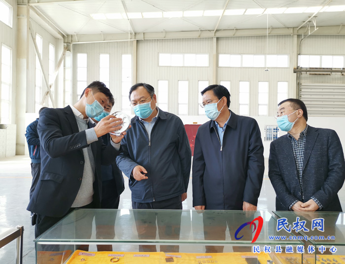 市委常委、常務(wù)副市長吳祖明蒞民走訪服務(wù)企業(yè)