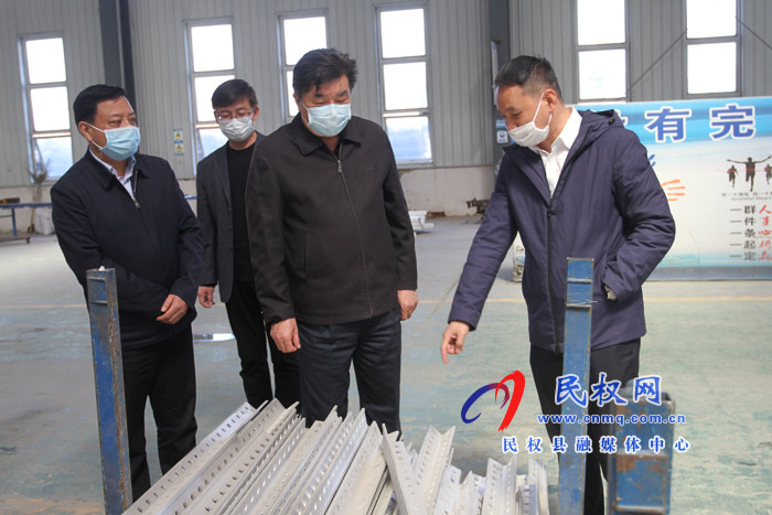 市人大常委會副主任、市總工會主席劉沛到我縣走訪企業(yè)切實幫助解決實際困難