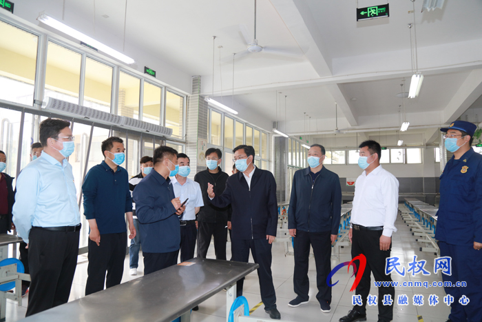 市人大常委會副主任、縣委書記姬脈常查看安全生產(chǎn)、及防汛、防溺亡工作