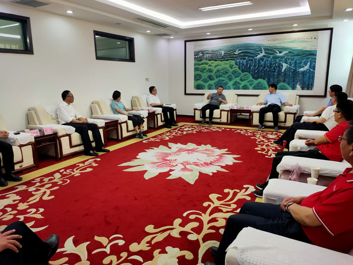 廣州工控黨委副書記、總經(jīng)理、副董事長張偉濤一行蒞民調(diào)研