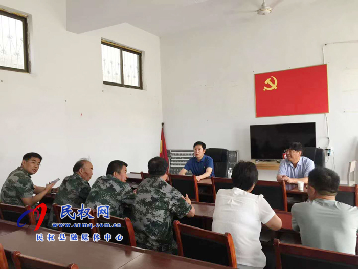 縣委常委、宣傳部長屠志遠到莊子鎮(zhèn)調(diào)研軟弱渙散基層黨組織整頓工作