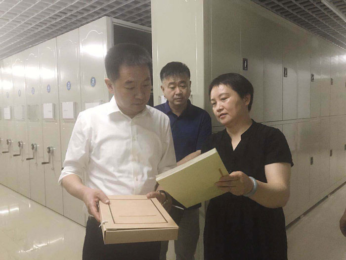 國際檔案日：縣委常委、縣委辦公室主任孟亞松出席縣檔案館開放日活動(dòng)
