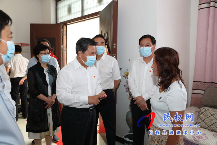 副省長武國定到民權(quán)調(diào)研  脫貧攻堅普查清查摸底工作
