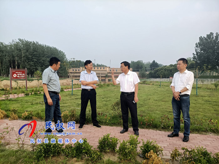 市人大常委會副主任、縣委書記姬脈常調(diào)研指導我縣河長制工作