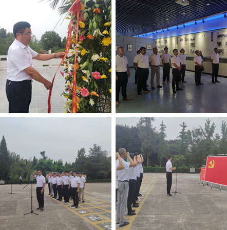 民權(quán)縣退役軍人事務(wù)局開展迎“七一”祭掃烈士墓活動 民權(quán)縣退役軍人事務(wù)局開展迎“七一”祭掃烈士墓活動