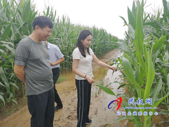 副縣長(zhǎng)朱琳到老顏集鄉(xiāng)調(diào)研指導(dǎo)防汛抗災(zāi)工作