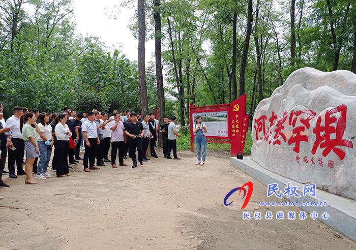商丘市黨員示范培訓(xùn)班學(xué)員到我縣開展現(xiàn)場教學(xué)活動
